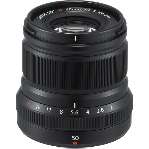 富士フイルム(FUJIFILM) XF50mmF2 R WR ブラック フジフイルムXマウント フジノンレンズ 中望遠レンズ