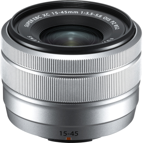 富士フイルム(FUJIFILM) XC15-45mmF3.5-5.6 OIS PZ シルバー フジフイルムXマウント フジノンレンズ Xシリーズ用標準ズームレンズ