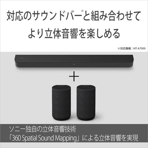 ソニー(SONY) SA-RS5 リアスピーカー 2台1組の通販はau PAY マーケット