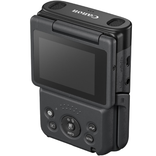 長期5年保証付】CANON(キヤノン) PowerShot V10 BK ブラック