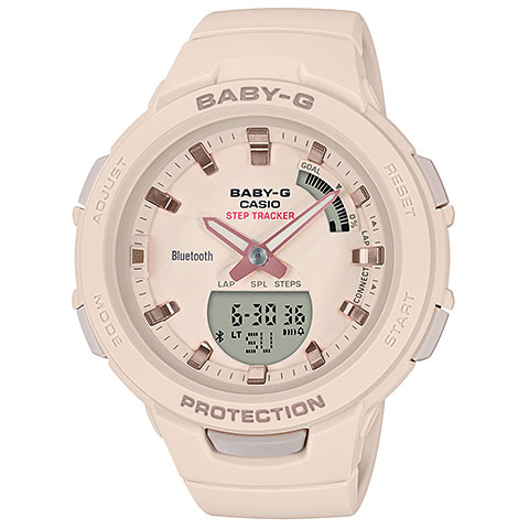 CASIO(カシオ) BSA-B100-4A1JF BABY-G ベイビージー 国内正規品 クオーツ レディース 腕時計