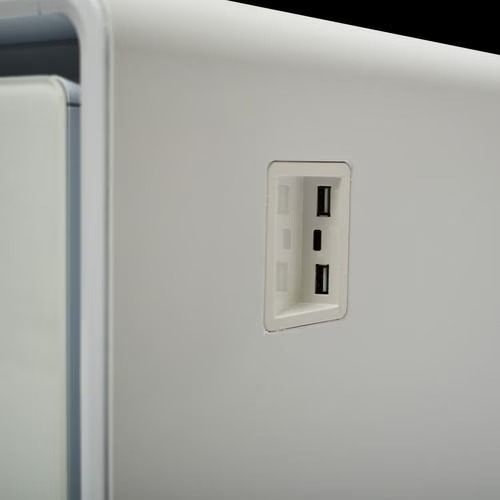 LOOZER 冷蔵庫付テーブル 1ドア 65L STB65 玉ぴょ】LOOZER 冷蔵庫付