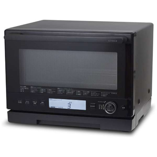 【未使用品】SIROCA オーブンレンジ シロカ ブラック SX-20G151K Amazon | SX-20G151 オーブンレンジ 20L 左右背面ピッタリ置き