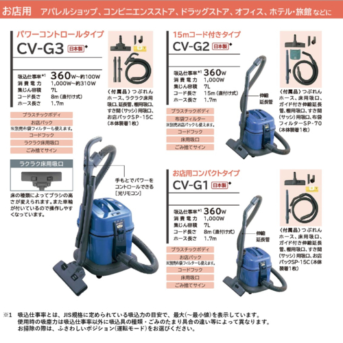 日立(HITACHI) CV-G1 業務用掃除機の通販はau PAY マーケット - EC