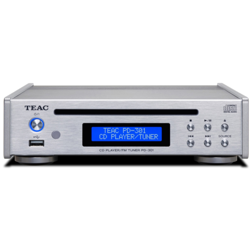 TEAC(ティアック) PD-301-X/S シルバー Referenceシリーズ ワイドFMチューナー搭載CDプレーヤー
