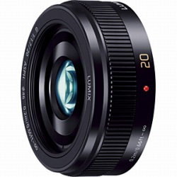 【長期保証付】パナソニック(Panasonic) LUMIX G 20mm/F1.7 II ASPH. H-H020A-K ブラック マイクロフォーサーズマウント 単焦点レンズ