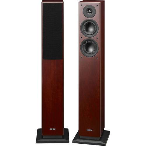 DENON(デノン) SC-T37-M(木目) トールボーイスピーカー 1台 【2本同時購入をお願いします】