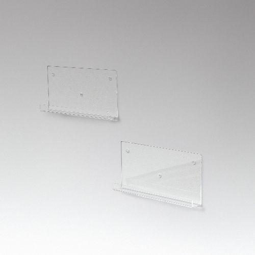 クロシオ 【完成品】アクリリックウォールシェルフW38浅型 2個組