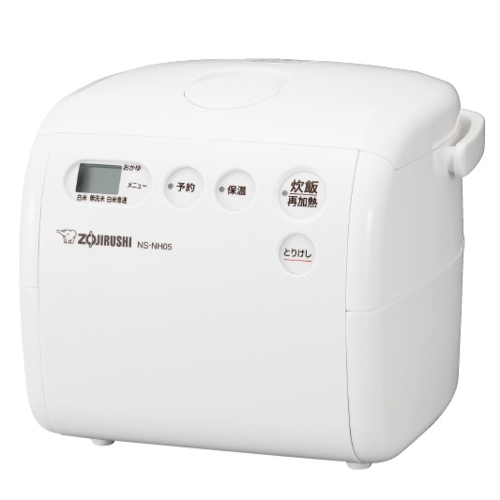 象印(ZOJIRUSHI) NS-NH05-WZ ソフトホワイト 極め炊き マイコン炊飯 
