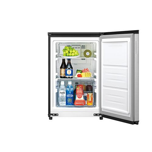 【長期保証付】シャープ(SHARP) FJ-HM7K-H メタリックグレー 1ドア冷凍庫 グルメクール どっちもドア 72L 幅495mm_2
