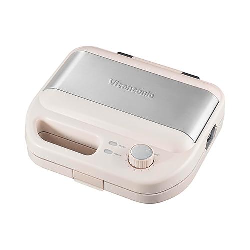 ビタントニオ(Vitantonio) VWH-600-I アイボリー ワッフル&ホットサンドベーカー