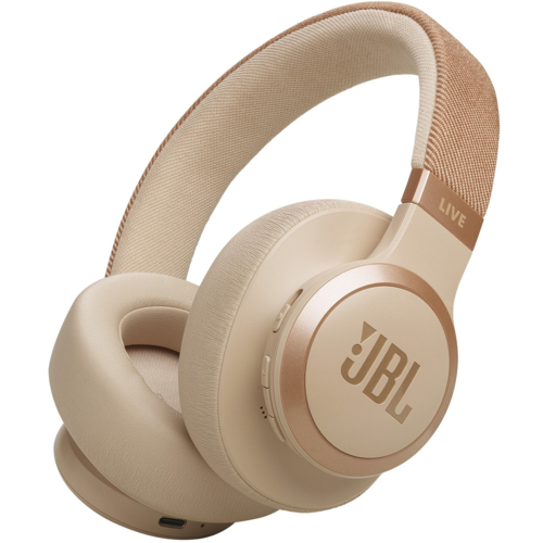 【長期保証付】JBL(ジェイ ビー エル) JBL LIVE770NC SAT サンドストーン ワイヤレスノイズキャンセリングヘッドホン