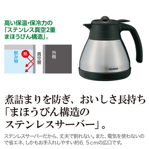 象印(ZOJIRUSHI) EC-KV50-RA レッド コーヒーメーカー 珈琲通_1