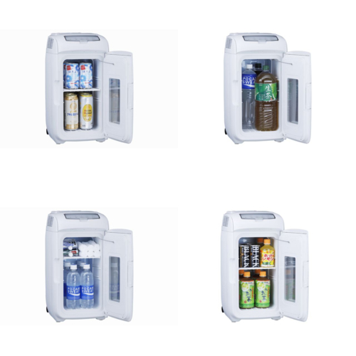 ツインバード(TWINBIRD) HR-EB07W ホワイト 2電源式ポータブル電子保冷