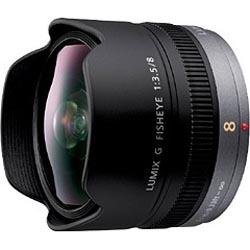 【長期保証付】パナソニック(Panasonic) LUMIX G FISHEYE 8mm/F3.5 H-F008 マイクロフォーサーズマウント 単焦点 魚眼レンズ