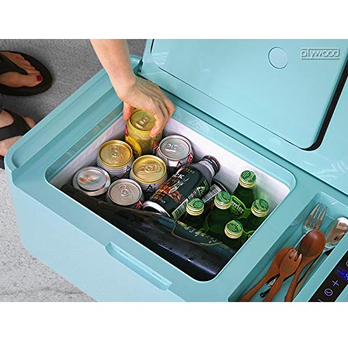 ドメティック(Dometic) MCG15BL ブルー ポータブル2way コンプレッサー冷凍庫 保冷庫 14.5L