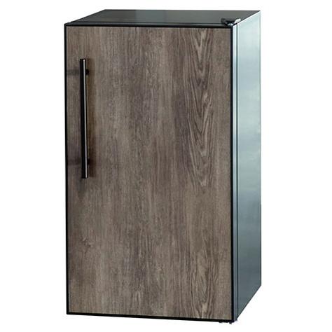 【設置】Life on Products(ライフオンプロダクツ) LPRKC001-DW ダークウッド ノンフロン冷凍庫 右開き 60L 幅471mm