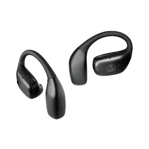 【長期保証付】オーディオテクニカ(audio-technica) ATH-AC5TW-BK ブラック 完全ワイヤレスイヤホン オープンイヤー Bluetooth5.4 ながら聴きイヤホン