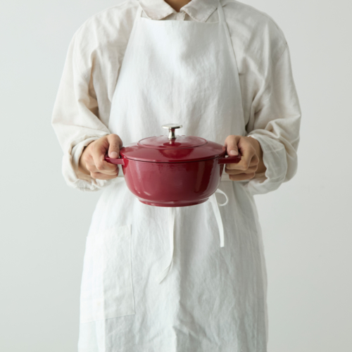 STAUB 両手鍋 ホワイト 24cm　Wa-NABE STAUB 両手鍋 ホワイト 24cm Wa-NABE ストウブ(staub) STAUB Wa-NABE