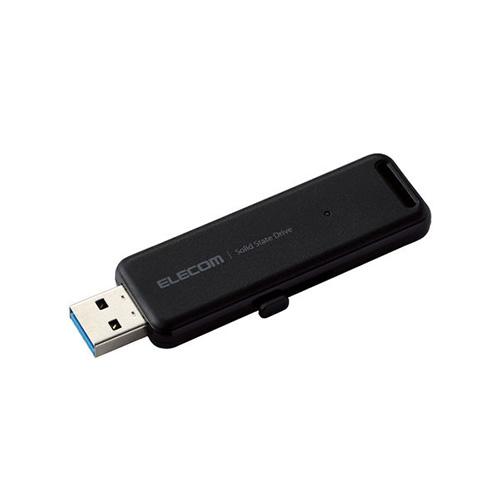 エレコム(ELECOM) ESD-EMB0500GBK ブラック 外付けポータブルSSD 500GB