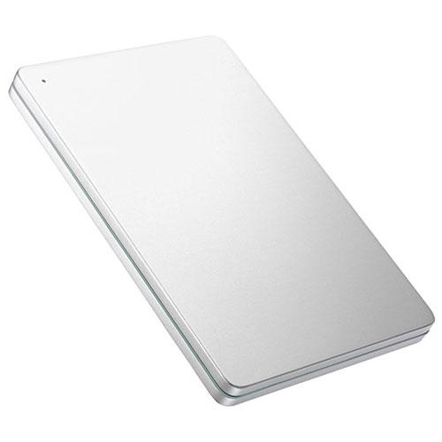 IODATA(アイ・オー・データ) HDPX-UTS2S Silver×Green ポータブルHDD 2TB USB3.0/2.0接続_1