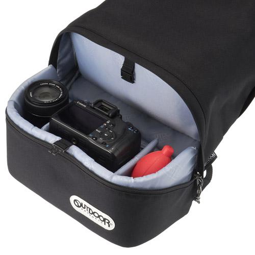 ハクバ(HAKUBA) 2ODCDP03BK ブラック OUTDOOR PRODUCTS カメラデイパック03_3