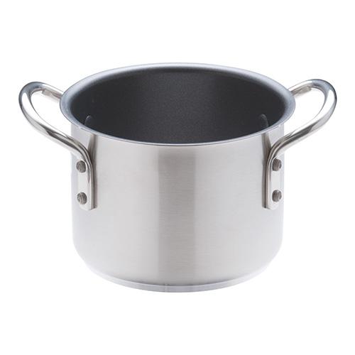 遠藤商事 インダクション テフロンセレクト 半寸胴鍋 蓋無 16cm