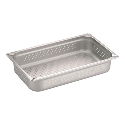 遠藤商事 11100PS ステンレス 穴明ホテルパン 1/1×100