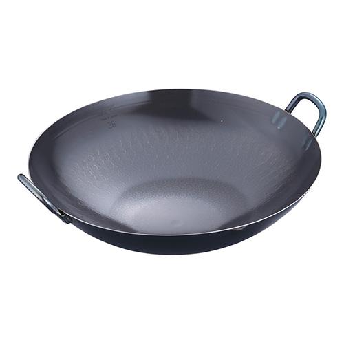 遠藤商事 ブルーテンパーハンマー中華鍋 36cm