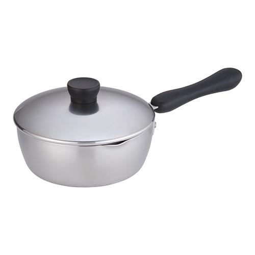 パデルノ ソテーパン 1113 (蓋無) 18cm /業務用/新品/送料無料 パデルノ 18-10ソテーパン(蓋無) 1113-20片手鍋 IH 100V対応 200V