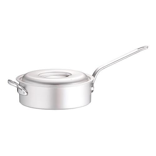 北陸アルミニウム HP09-KS337 アルミ マイスター片手浅型鍋 33cm