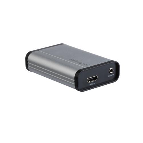 StarTech(スターテック) UVCHDCAP シルバー & ブラック UVC準拠USB-C接続HDMIキャプチャボード Mac対応