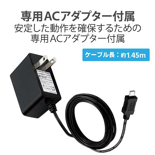 エレコム(ELECOM) DH-SW4KC41BK HDMI 切替器 4入力 HDMI/USB Type-C /1出力 HDMI 4K対応 リモコン付_4