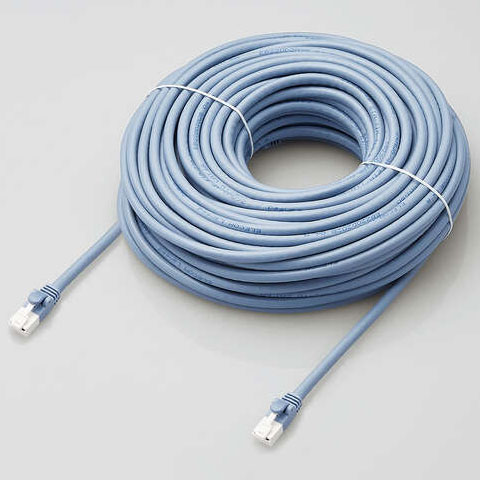 エレコム(ELECOM) LD-GPAT/BU30/RS ブルー Cat6a LANケーブル 30m