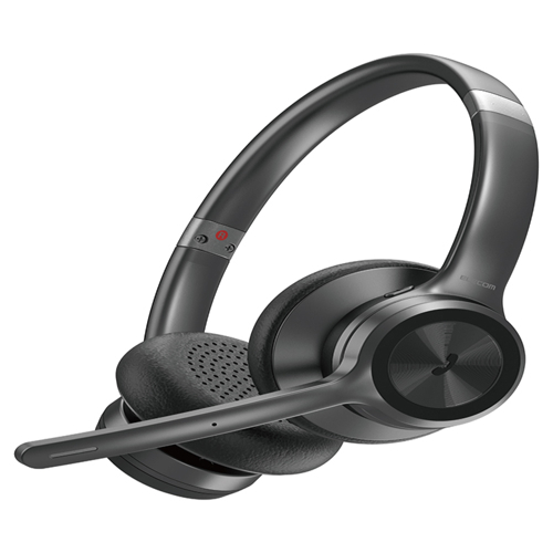 エレコム(ELECOM) LBT-HSOH20BK ブラック オーバーヘッドタイプ 両耳Bluetoothヘッドセット マイク付