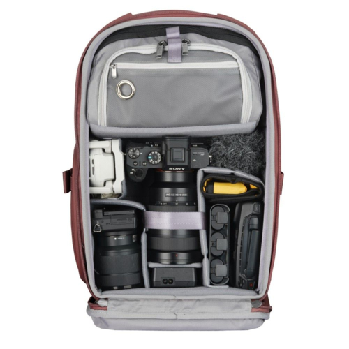 バンガード(VANGUARD) VEO METRO B20L MG マゼンタ カメラバッグ バッグパック 20L 内寸260×250×160mm_6