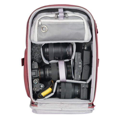 バンガード(VANGUARD) VEO METRO B20L MG マゼンタ カメラバッグ バッグパック 20L 内寸260×250×160mm_7