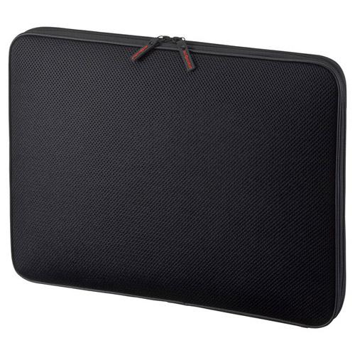 サンワサプライ IN-SG15BK(ブラック) 低反発3Dメッシュケース 15.6インチ