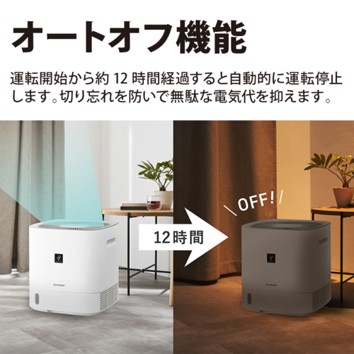 シャープ(SHARP) CV-T60-W ホワイト系 デシカント式 衣類乾燥除湿機