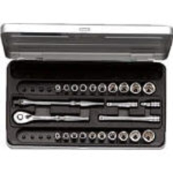 京都機械工具 TB2X20B 6.3sq.ソケットレンチセット 25点