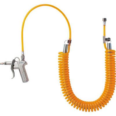 トラスコ中山 TD-75SC-3S スプリング式ウレタンコイルホース ダスターセット 2m
