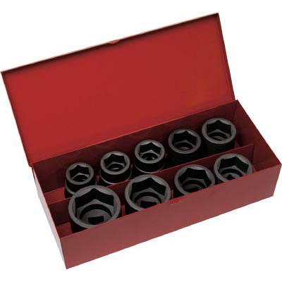 トラスコ中山 T6-9SET インパクト用ソケット9個組セット 差込角19.0mm