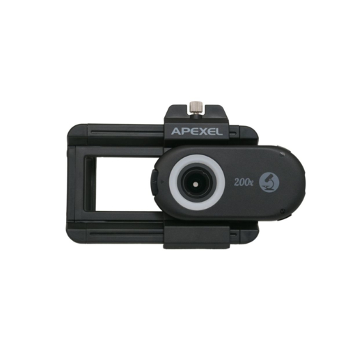 APEXEL APL-MS200 スマートフォンコンパクト顕微鏡 200倍 高輝度LEDライト 828835_2