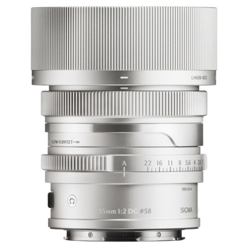 シグマ(SIGMA) 35mm F2 DG シルバー Contemporary ライカLマウント 単焦点レンズ