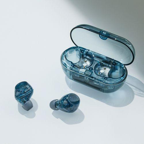 ソニー(SONY) WF-C710N-L グラスブルー 完全ワイヤレスイヤホンの通販