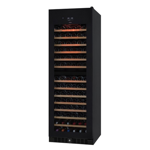 【標準設置料金込】さくら製作所 SV155 ブラック SVシリーズ ワインセラー 410L 155本収納 右開き