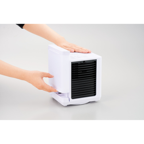 ここひえ R7 ホワイトクーラー　フィルター付　新品未使用　2025年最新モデル Amazon.co.jp : 【公式】【2025年版】 ここひえR7［ホワイト