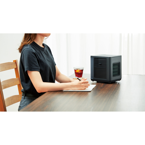COCOHIE R7 冷風機 ブラック 2025年モデル Amazon.co.jp : 【公式】【2025年版】 ここひえR7［ブラック