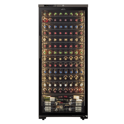 【標準設置料金込】フォルスター(forster) ST-409G-WK ウッドブラック 120本収納 右開き コンプレッサー式 酷暑対応