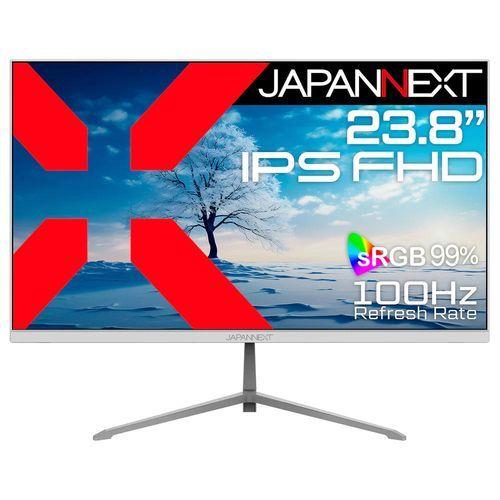 【長期保証付】ジャパンネクスト(JAPANNEXT) JN-IPS238FHD2-C6-W 23.8型 フルHDモニター ホワイト